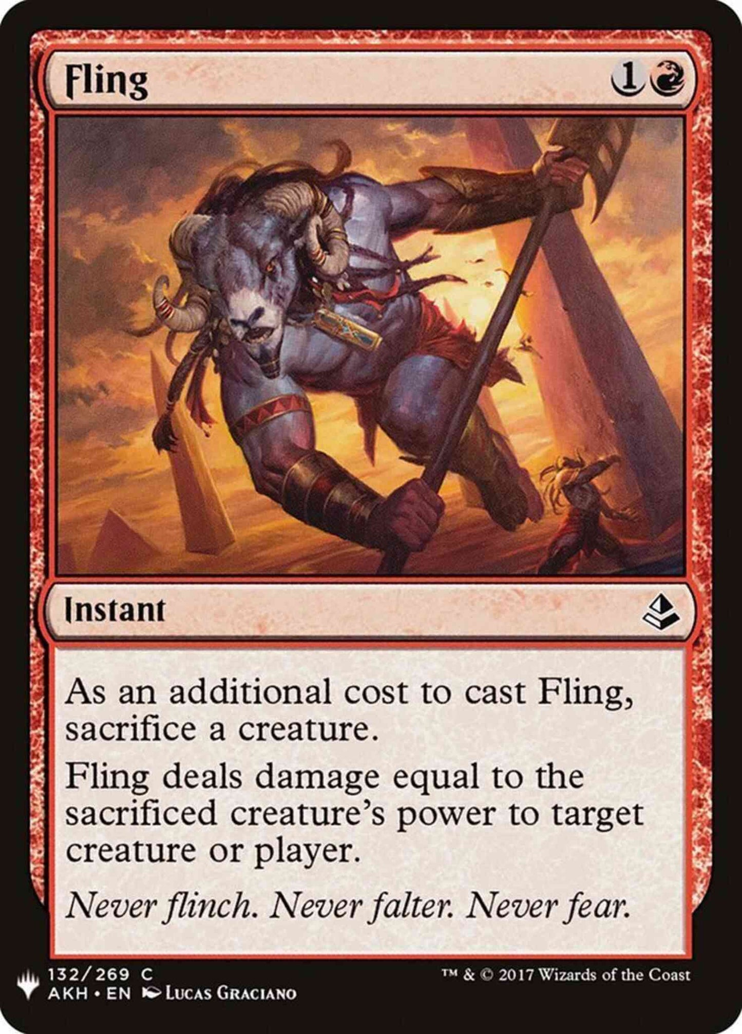 Fling [AKH-132] [The List] [Non-Foil]