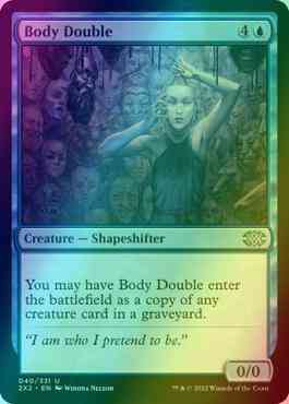 Body Double [40] [Double Masters 2022] [Foil]