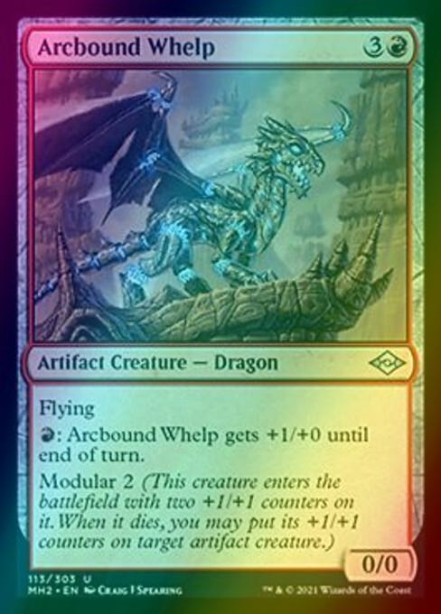 Arcbound Whelp [113] [Modern Horizons 2] [Foil]
