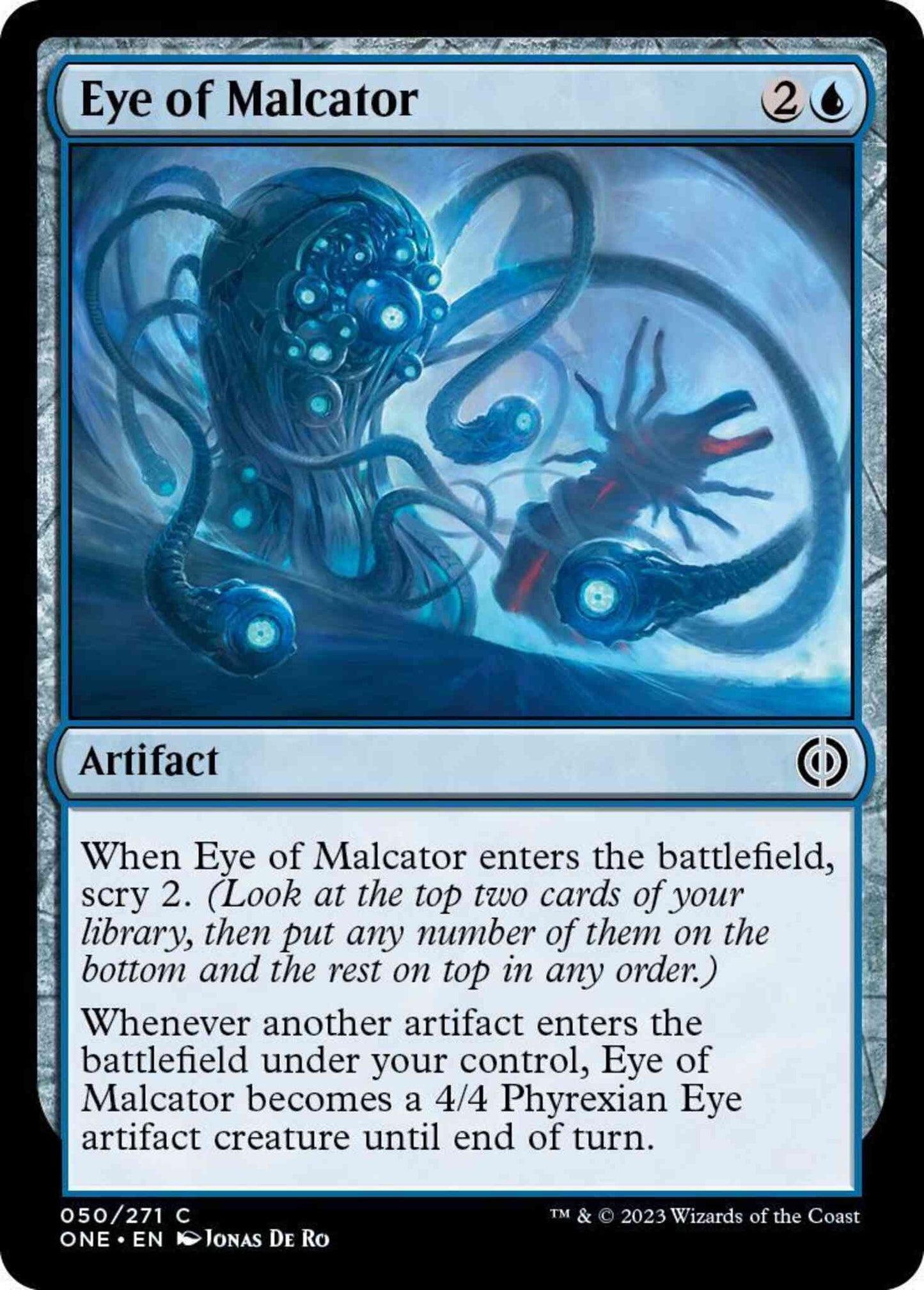 Eye of Malcator [50] [Phyrexia: All Will Be One] [Non-Foil]