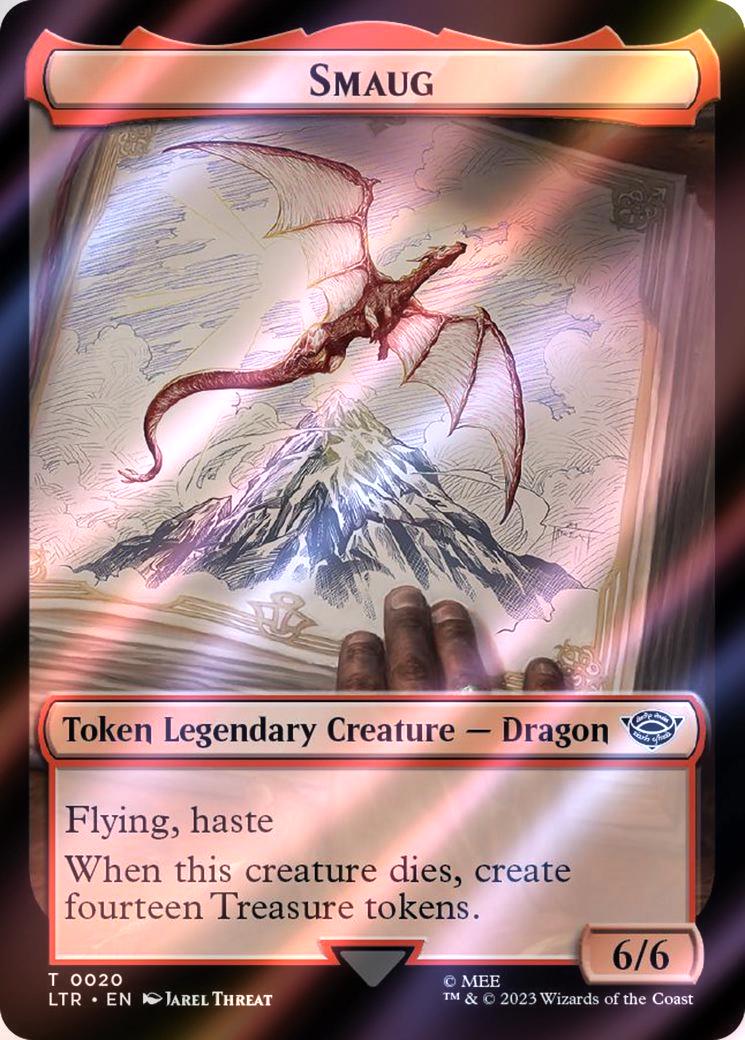 Food Token (24) // Smaug Token (20) [The Lord of the Rings: Tales of Middle-earth: Tokens] [Surge Foil]