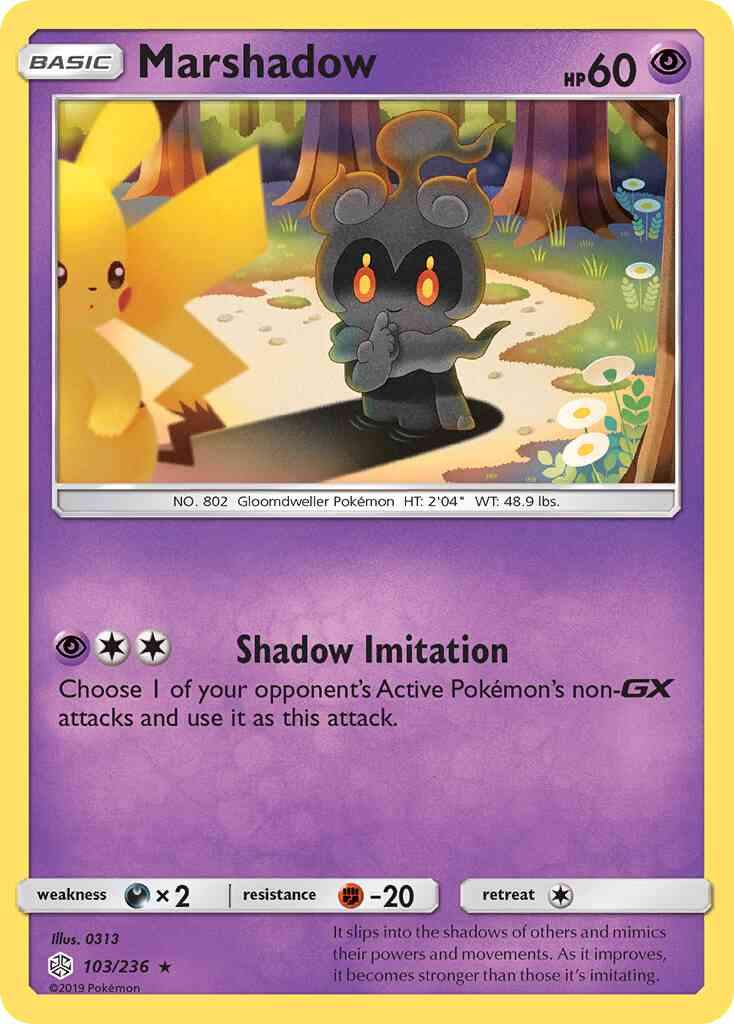 Marshadow - 103/236 - Rare [sm12-103] [Non-Holo]