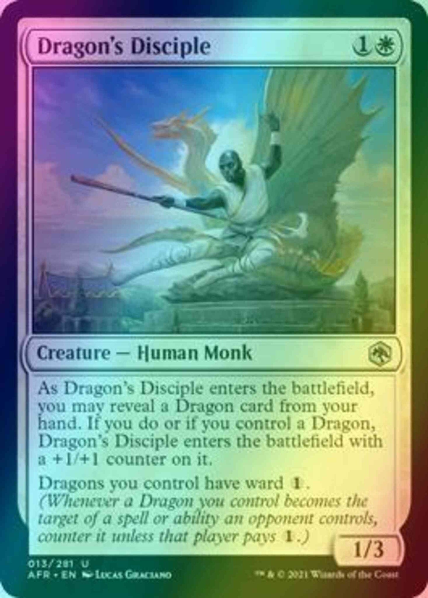 Dragon's Disciple [13] [Adventures in the Forgotten Realms] [Foil]