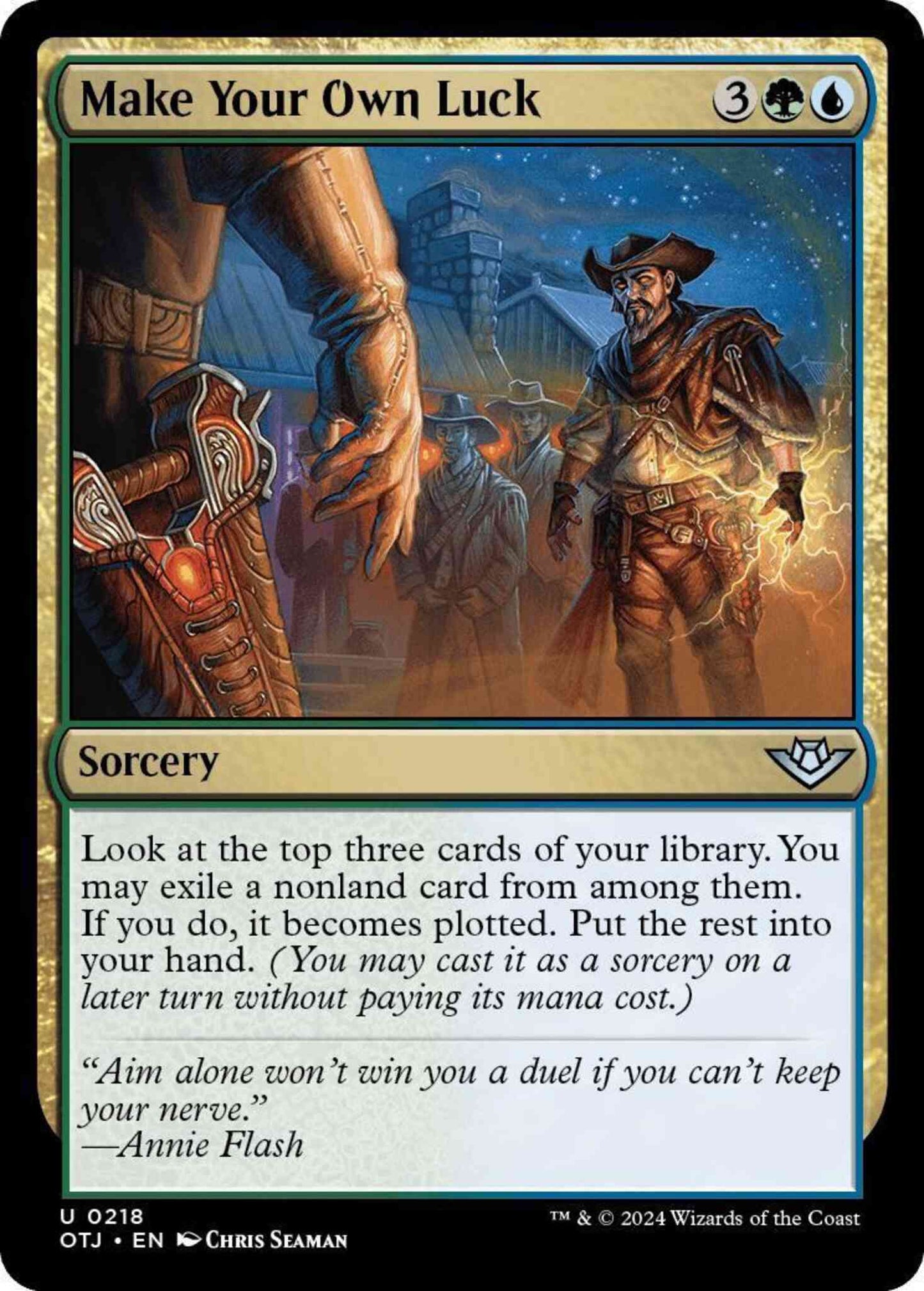 Make Your Own Luck [218] [Outlaws of Thunder Junction] [Non-Foil]