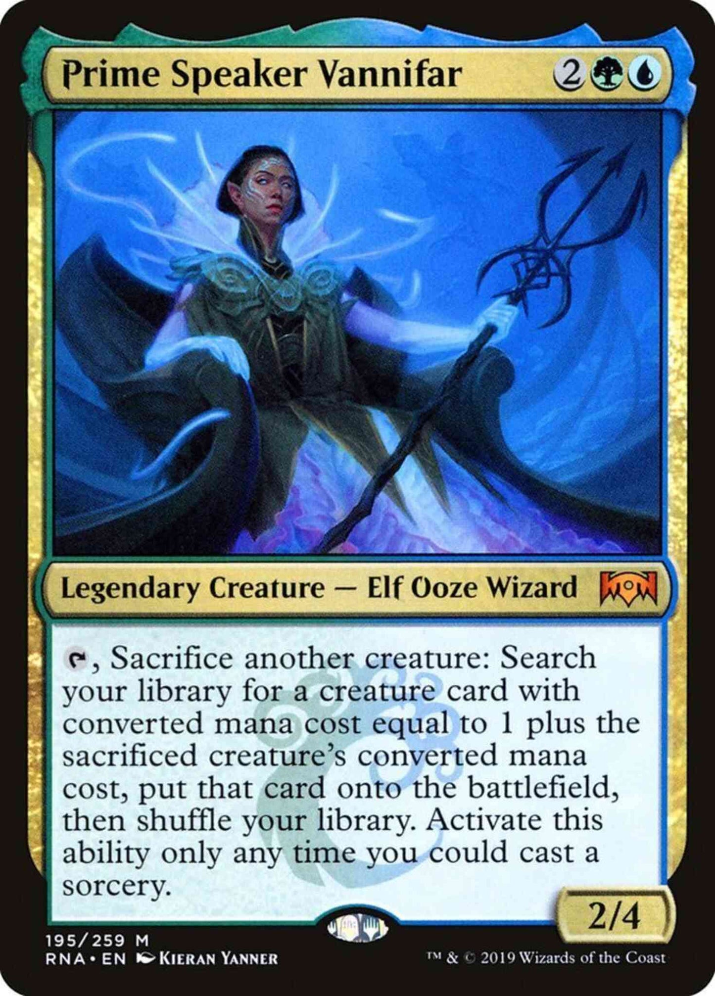 Prime Speaker Vannifar [195] [Ravnica Allegiance] [Non-Foil]