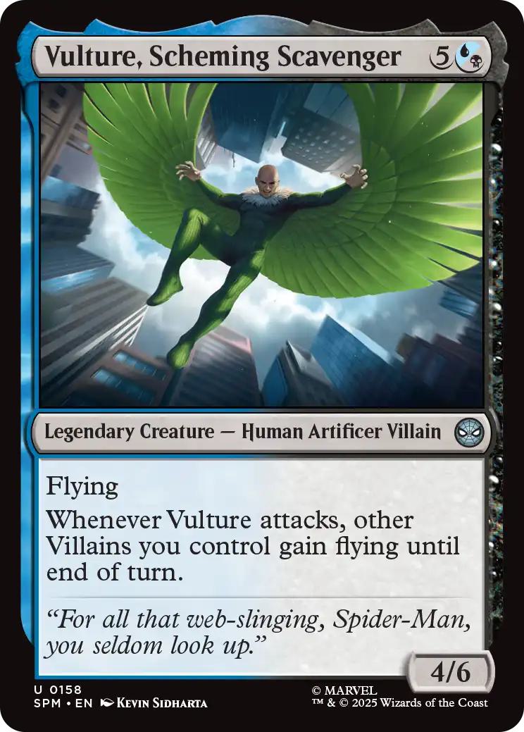 Vulture, Scheming Scavenger [158] [Marvel's Spider-Man] [Non-Foil]