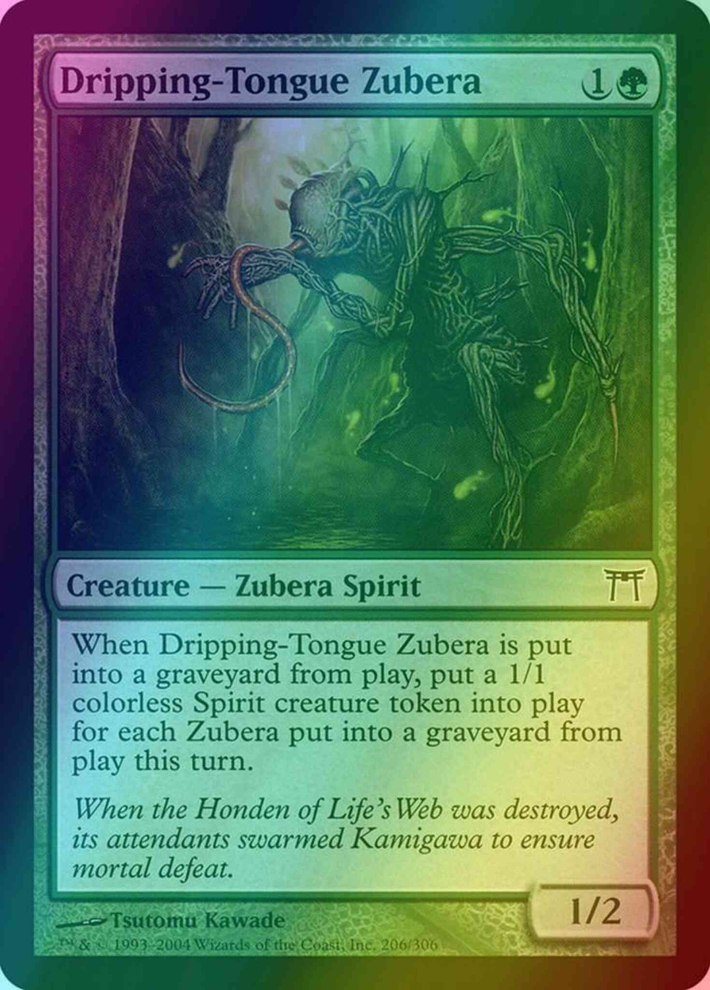 Dripping-Tongue Zubera [206] [Champions of Kamigawa] [Foil]