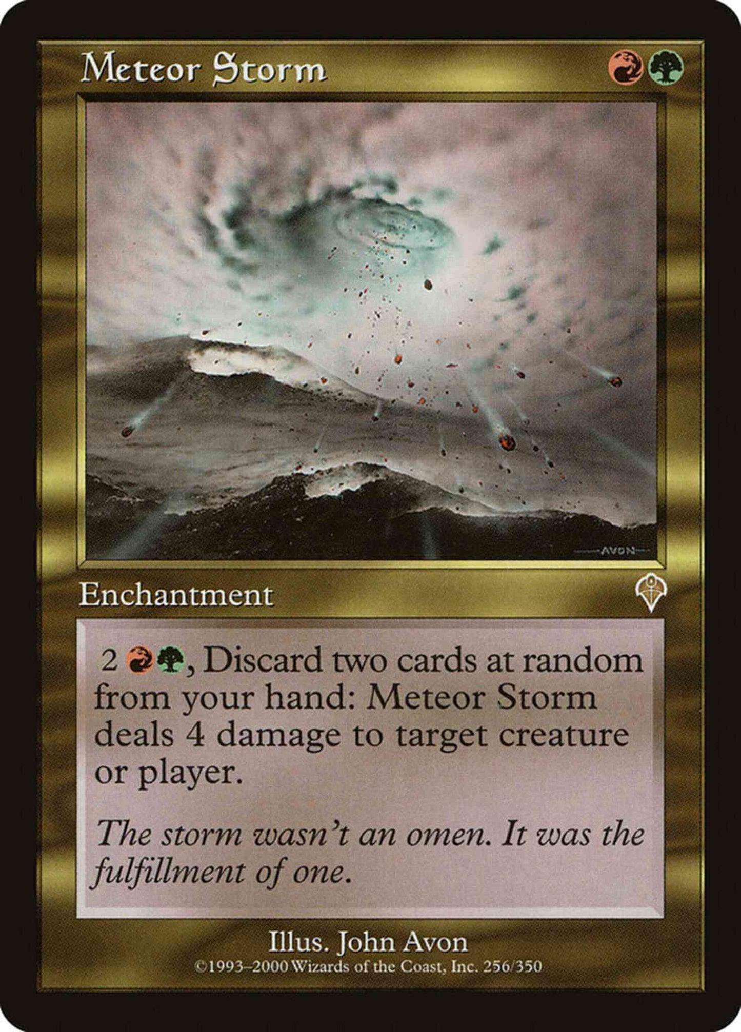 Meteor Storm [256] [Invasion] [Non-Foil]