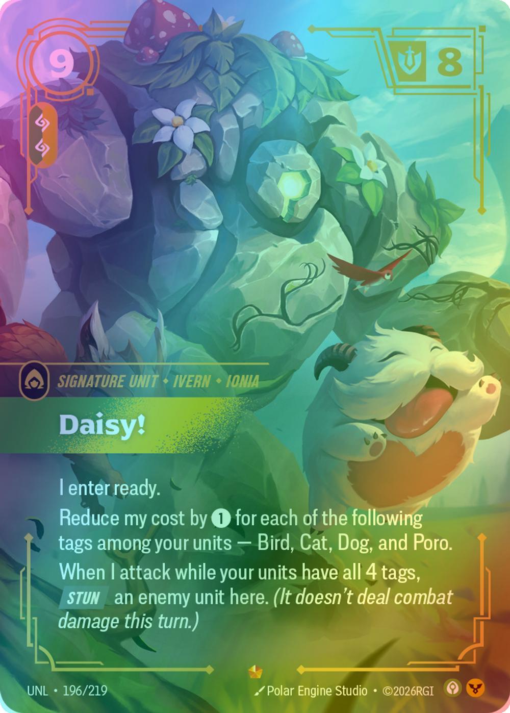 Daisy! - 196/219 [Unleashed] [Foil]