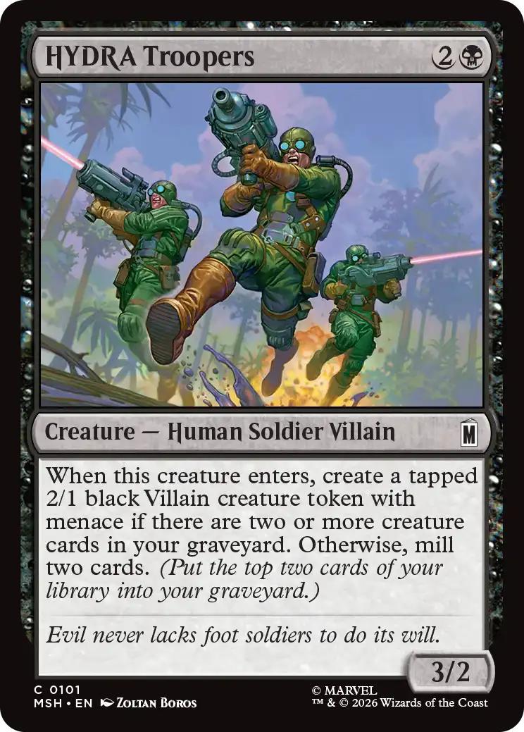 HYDRA Troopers [101] [Marvel Super Heroes] [Non-Foil]