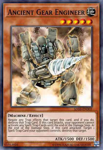 Ancient Gear Engineer - SR03-EN008 - Common - 1st Edition