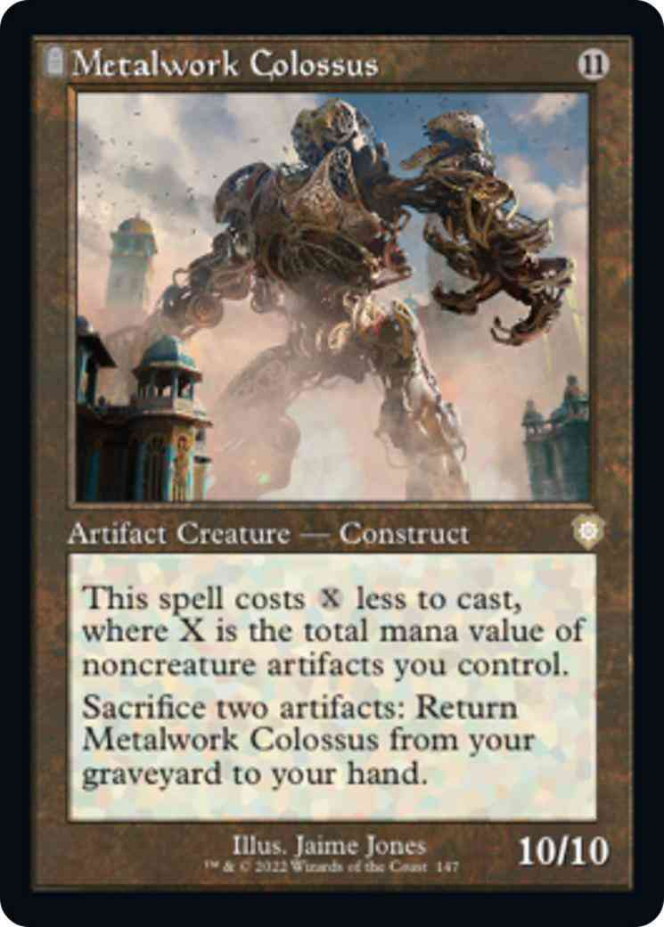 Metalwork Colossus [147] [Retro Frame] [The Brothers' War: Commander] [Non-Foil]