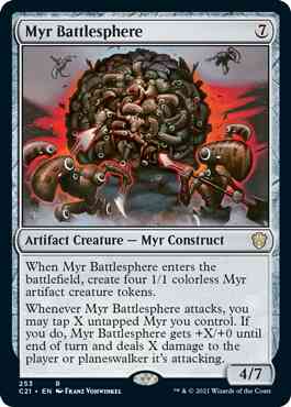 Myr Battlesphere [253] [Commander 2021] [Non-Foil]