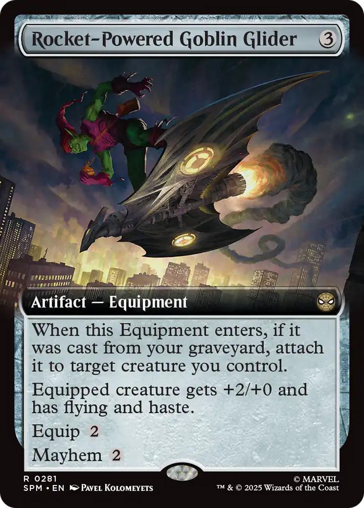 Rocket-Powered Goblin Glider [281] [Extended Art] [Marvel's Spider-Man] [Non-Foil]