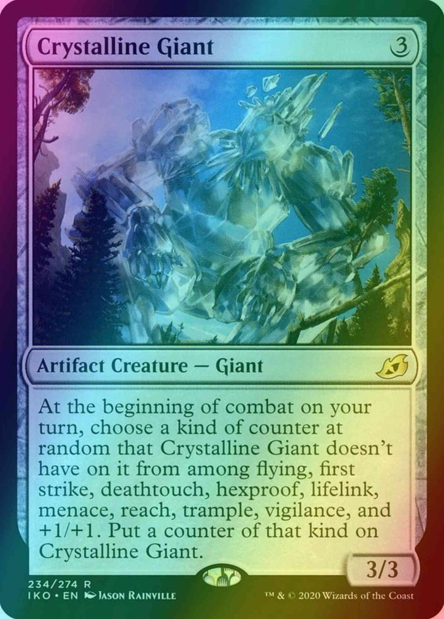 Crystalline Giant [234] [Ikoria: Lair of Behemoths] [Foil]