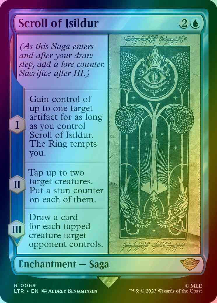 Scroll of Isildur [69] [The Lord of the Rings: Tales of Middle-earth] [Foil]