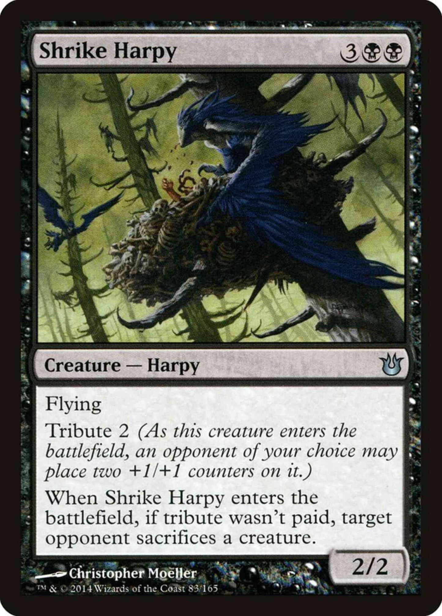 Shrike Harpy [83] [Born of the Gods] [Non-Foil]