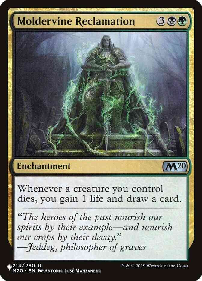 Moldervine Reclamation [M20-214] [The List] [Non-Foil]