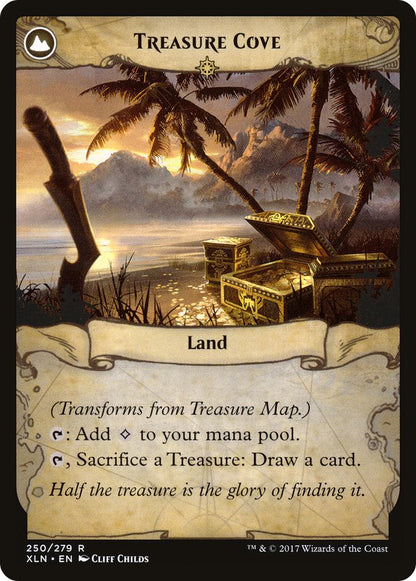 Treasure Map // Treasure Cove [XLN-250] [The List] [Non-Foil]