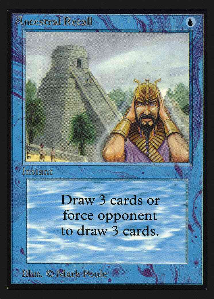 Ancestral Recall [48] [Collectors Edition] [Non-Foil]
