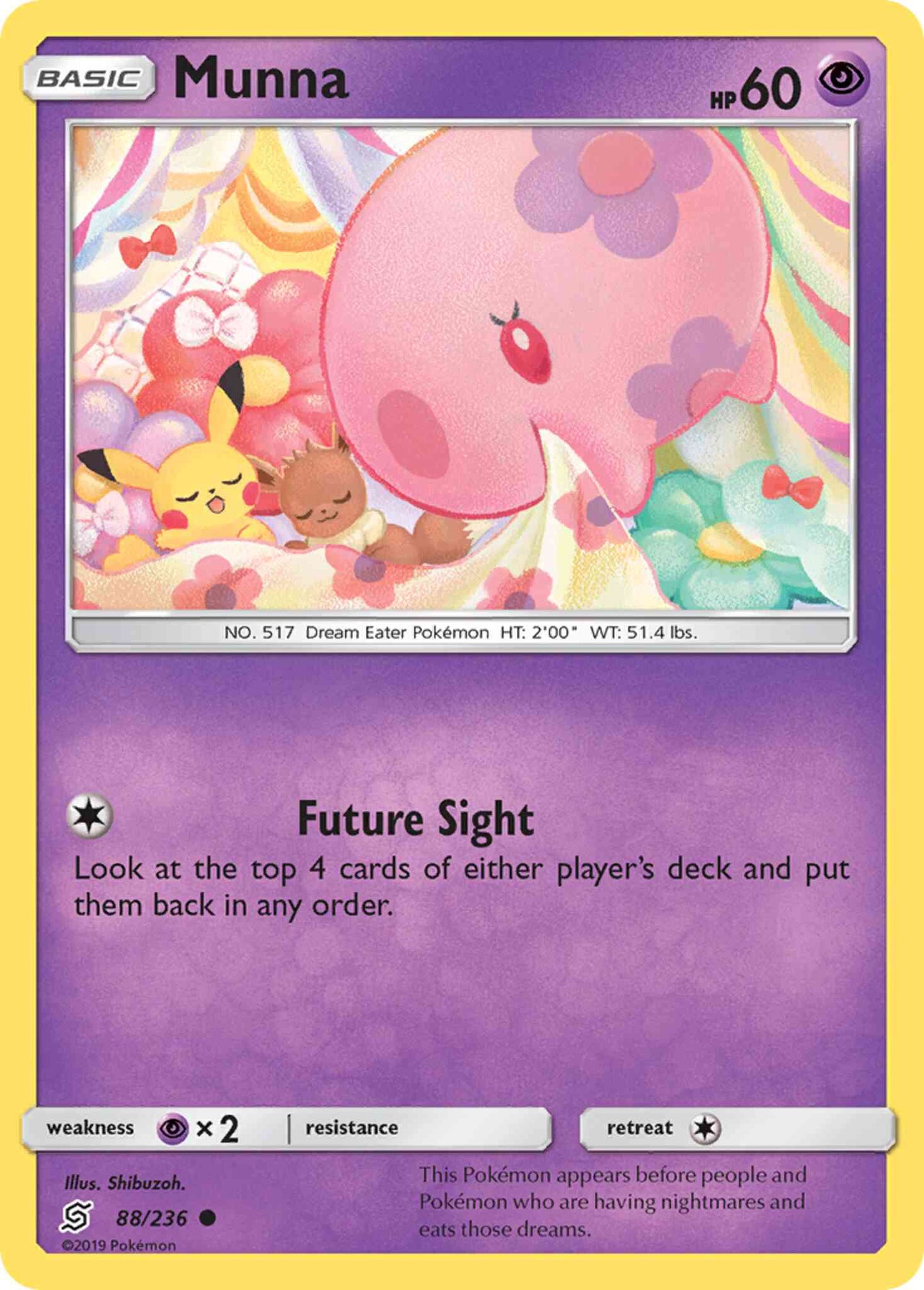 Munna - 88/236 - Common [sm11-88] [Reverse Holo]