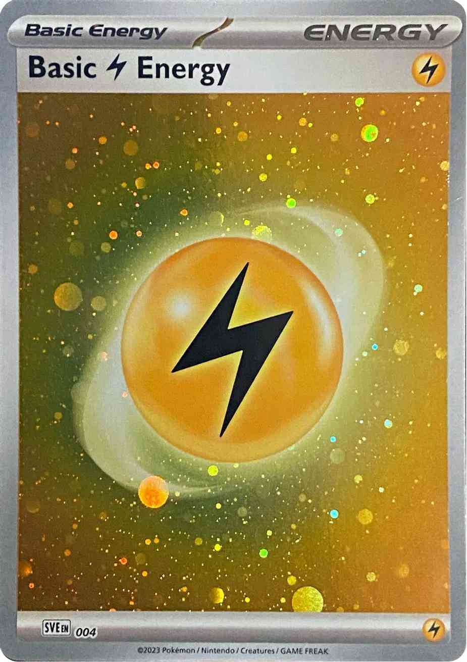 Basic Lightning Energy - 004 - Common [sve-004] [Cosmos Holo]