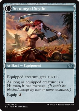 Harvest Hand // Scrounged Scythe [256] [Shadows over Innistrad] [Non-Foil]
