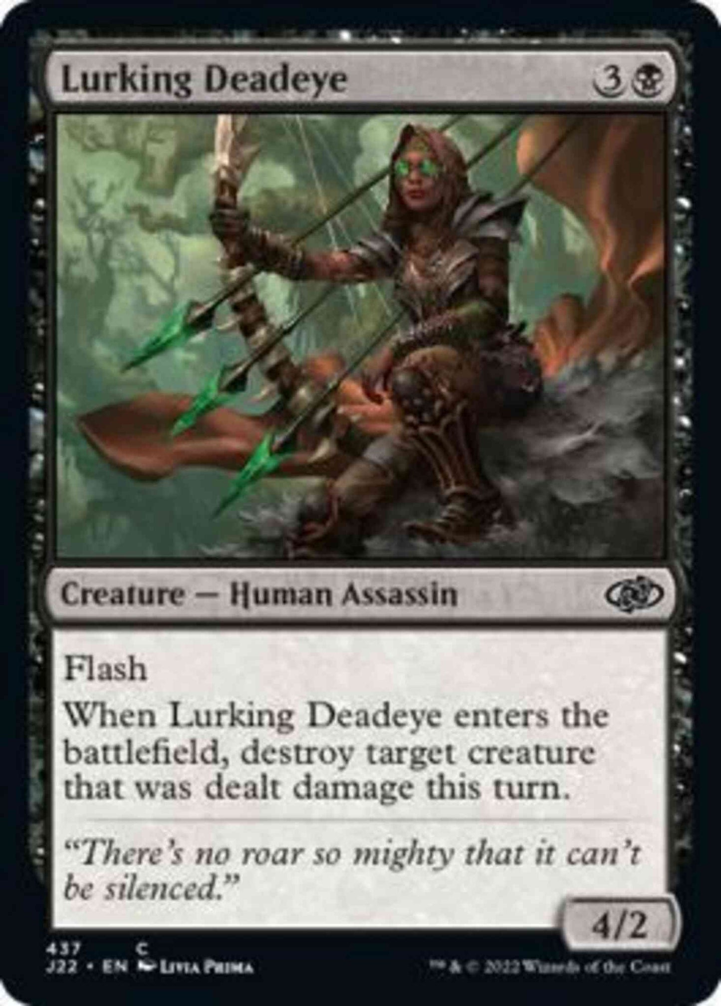 Lurking Deadeye [437] [Jumpstart 2022] [Non-Foil]