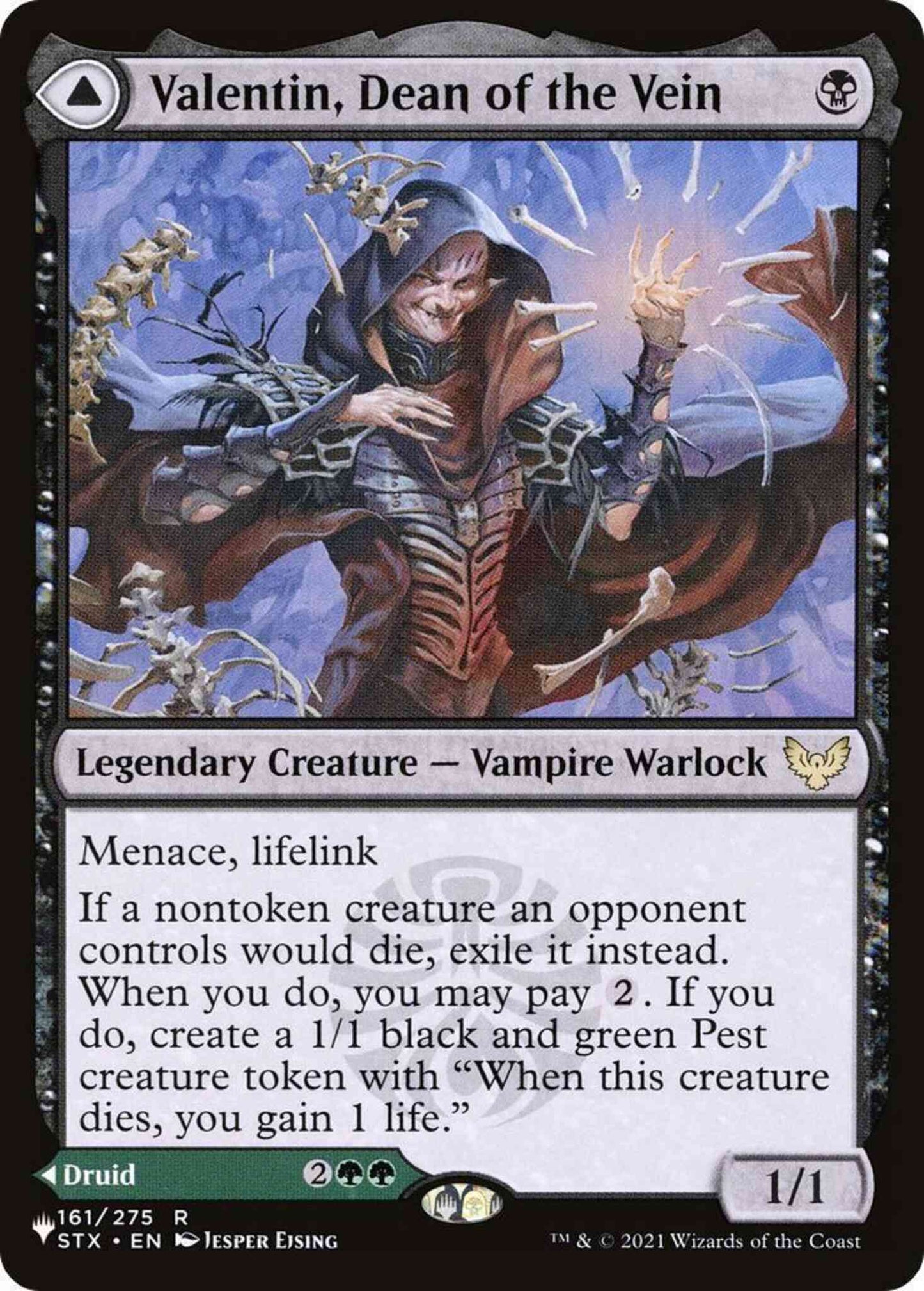 Valentin, Dean of the Vein // Lisette, Dean of the Root [STX-161] [The List] [Non-Foil]