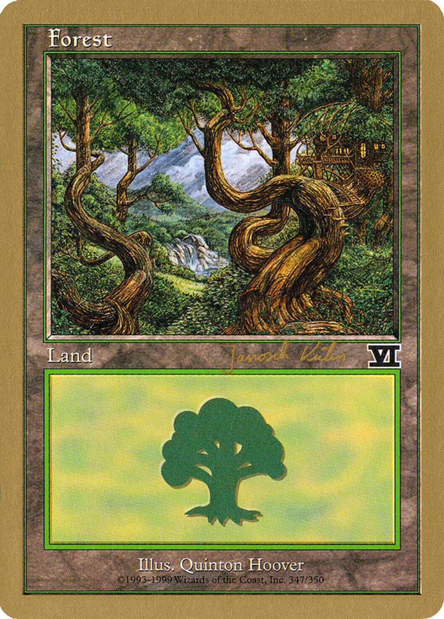 Forest [jk347] [Janosch Kuhn] [347] [World Championship Decks 2000] [Non-Foil]
