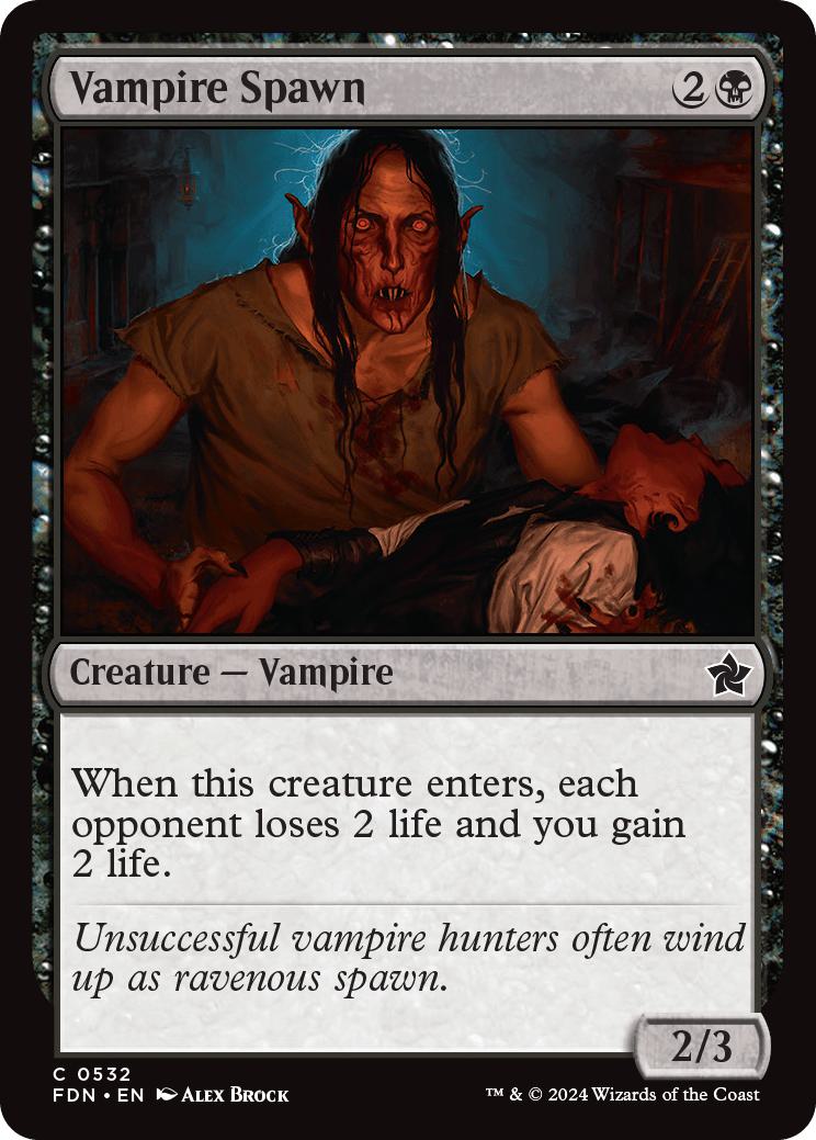 Vampire Spawn [532] [Foundations] [Non-Foil]