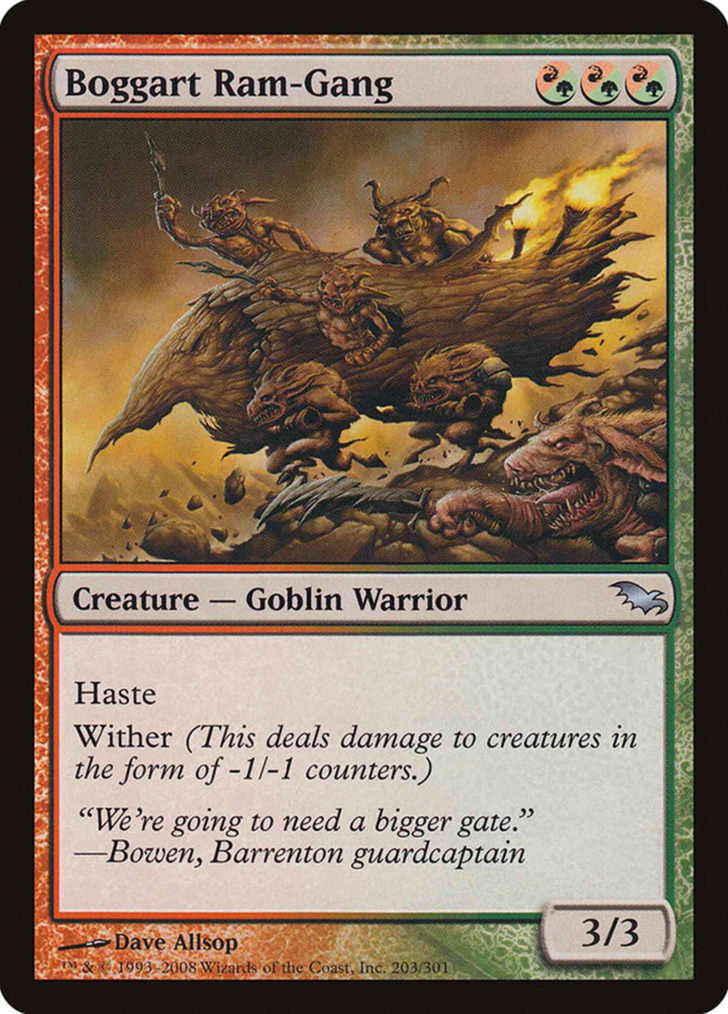 Boggart Ram-Gang [203] [Shadowmoor] [Non-Foil]