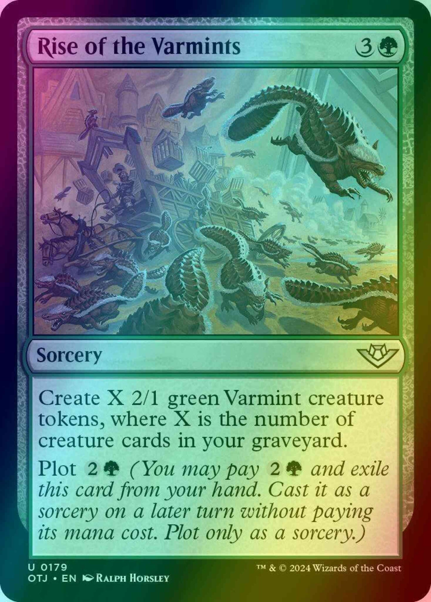 Rise of the Varmints [179] [Outlaws of Thunder Junction] [Foil]