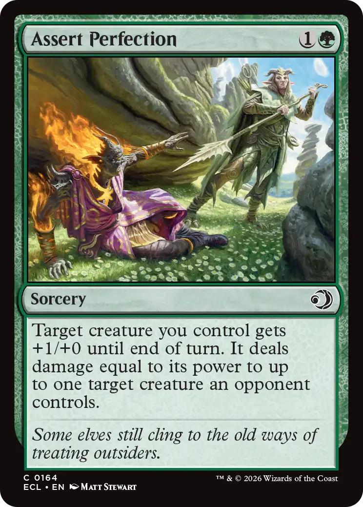 Assert Perfection [164] [Lorwyn Eclipsed] [Non-Foil]