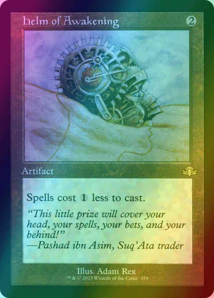 Helm of Awakening [379] [Retro Frame] [Dominaria Remastered] [Foil]