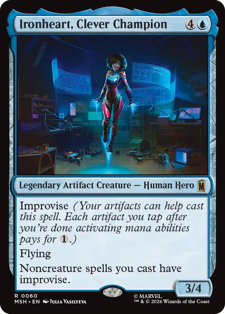 Ironheart, Clever Champion [60] [Marvel Super Heroes] [Non-Foil]