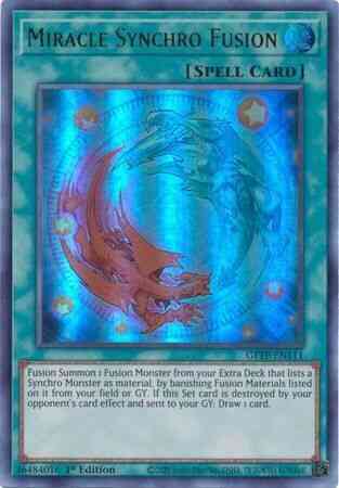 Miracle Synchro Fusion - GFTP-EN111 - Ultra Rare - 1st Edition