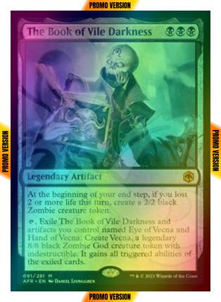 The Book of Vile Darkness [91x] [Ampersand] [Adventures in the Forgotten Realms Promos] [Foil]