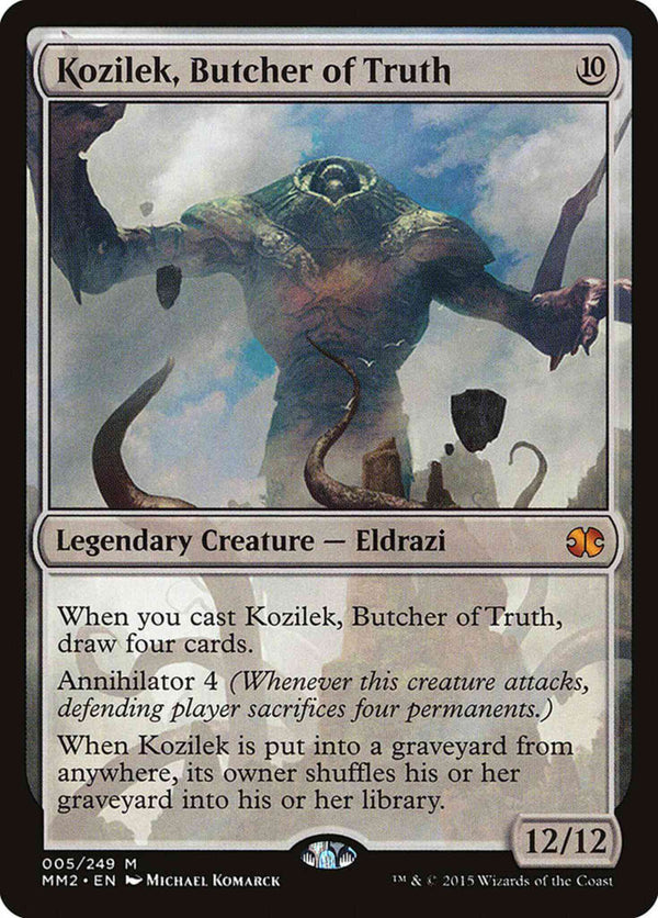 Kozilek, Butcher of Truth [Modern Masters 2015] [Non-Foil]