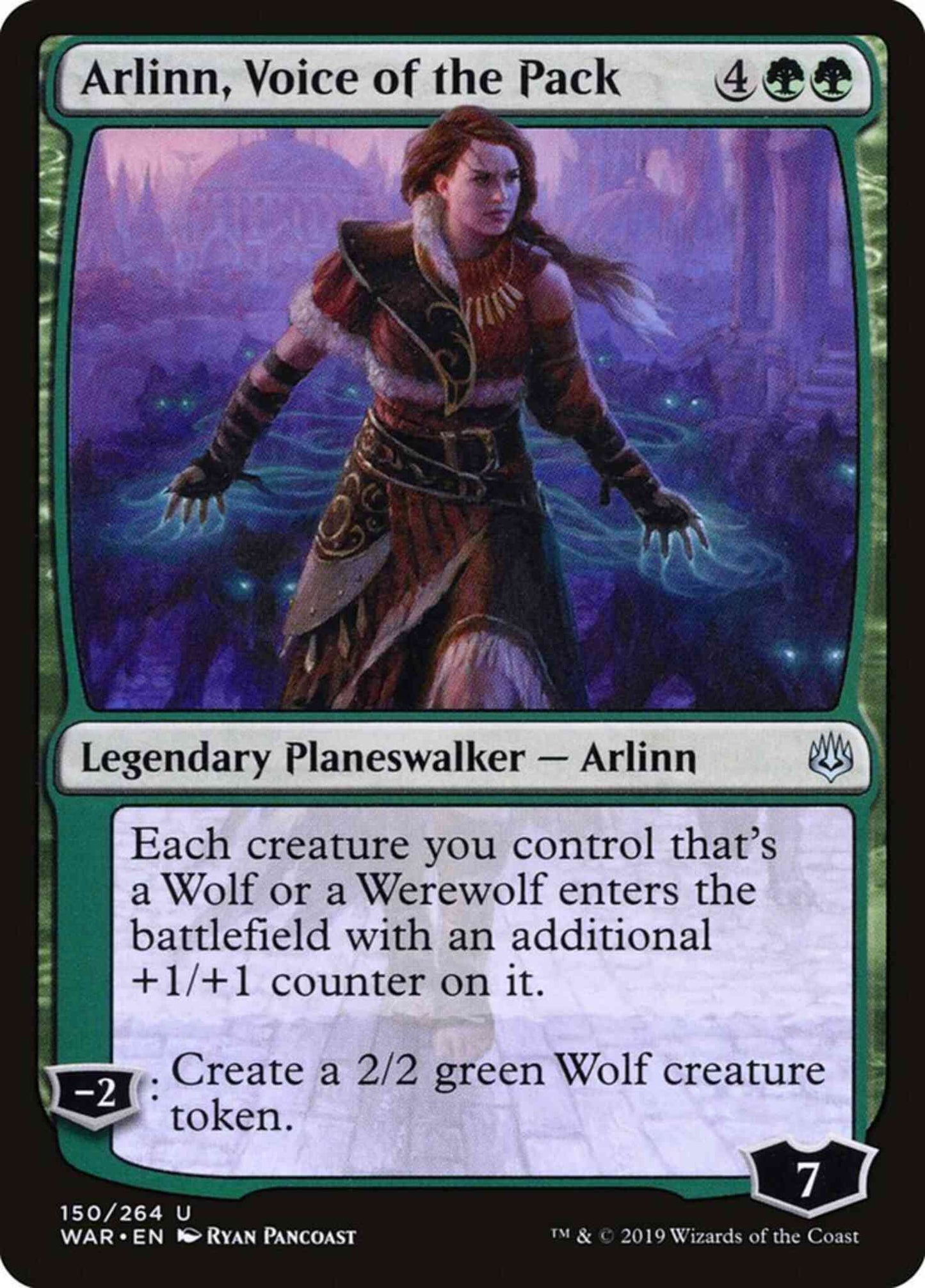 Arlinn, Voice of the Pack [150] [War of the Spark] [Non-Foil]