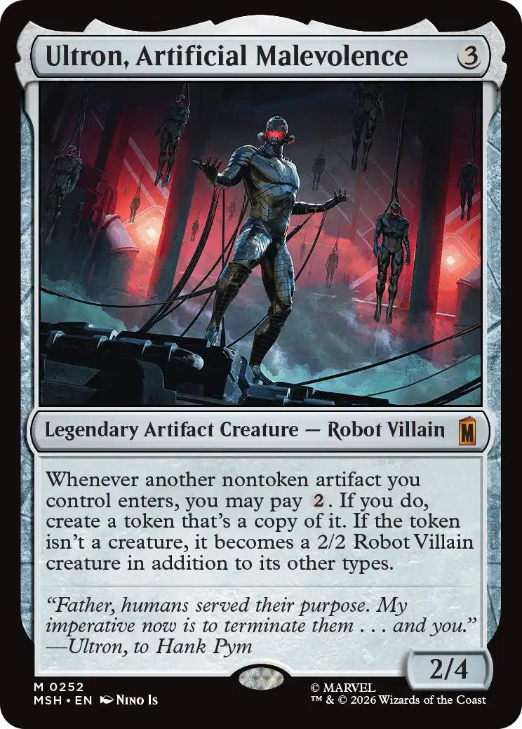 Ultron, Artificial Malevolence [252] [Marvel Super Heroes] [Non-Foil]