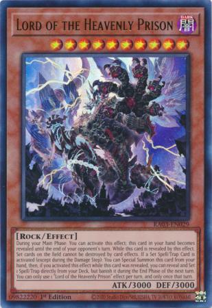 Lord of the Heavenly Prison - RA03-EN029 - Ultra Rare - 1st Edition