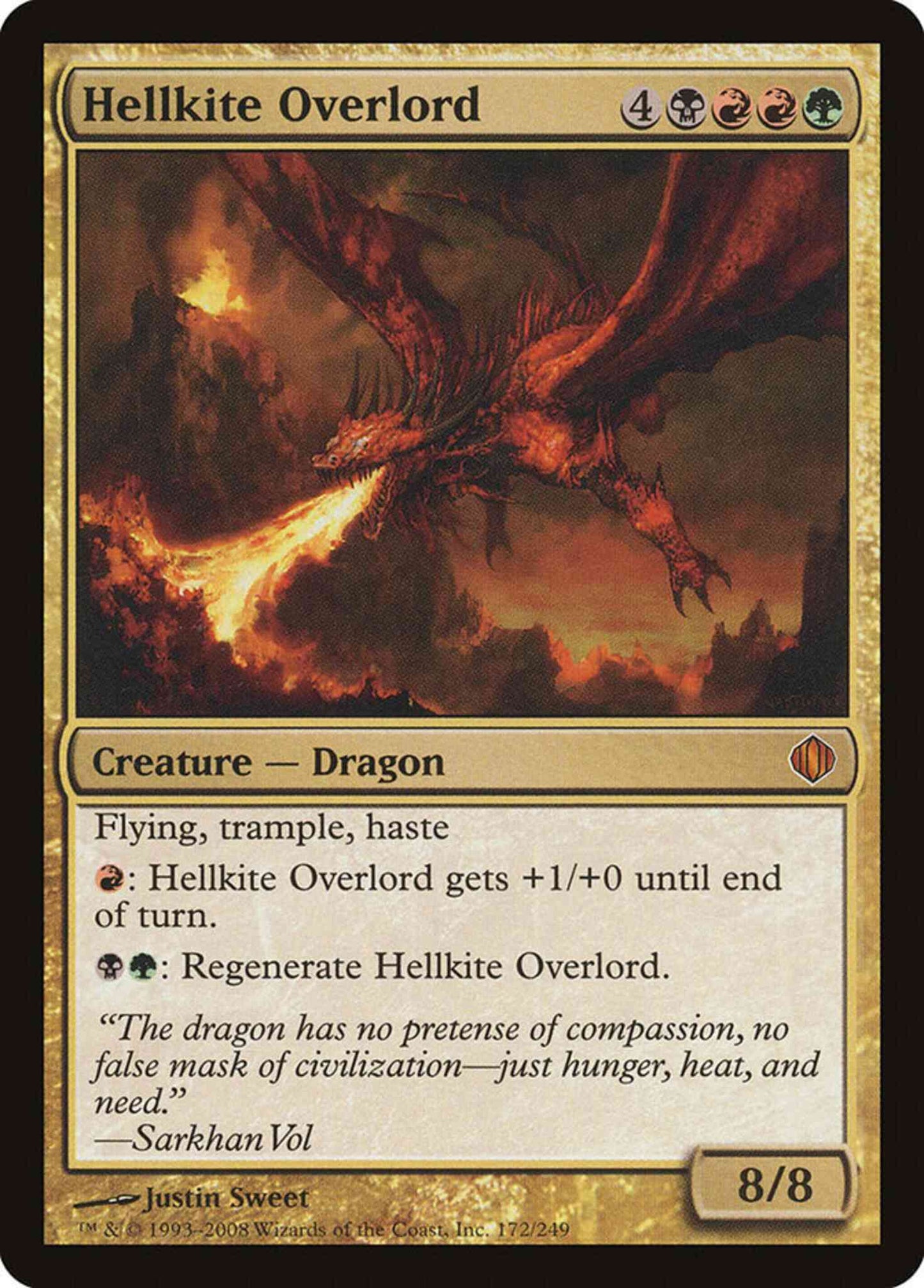 Hellkite Overlord [172] [Shards Of Alara] [Non-Foil]