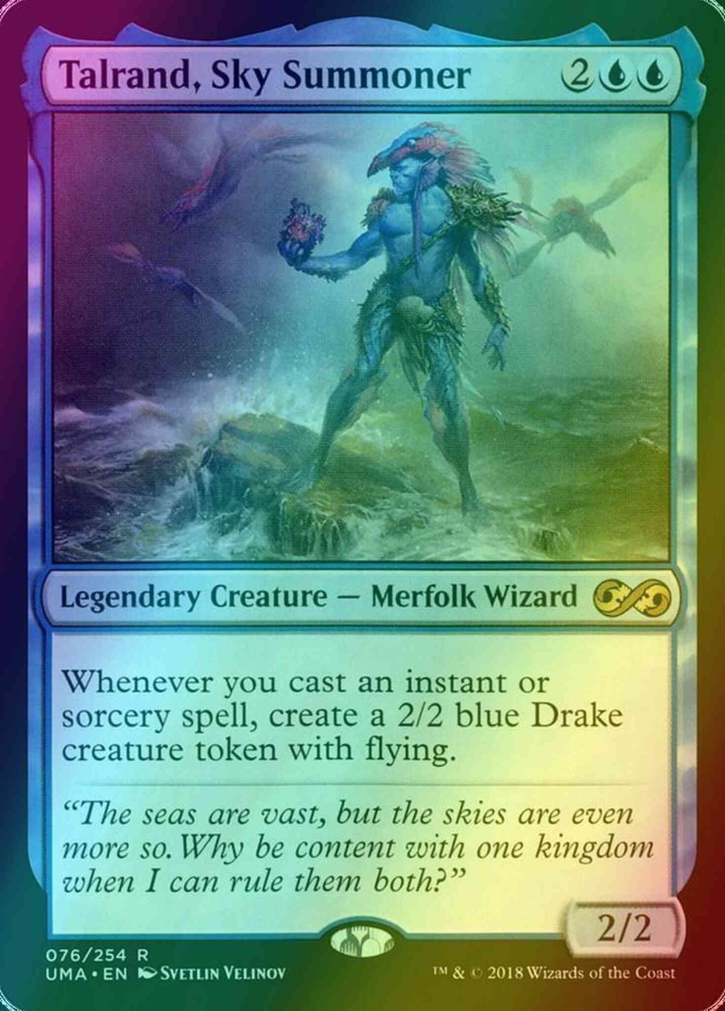 Talrand, Sky Summoner [76] [Ultimate Masters] [Foil]