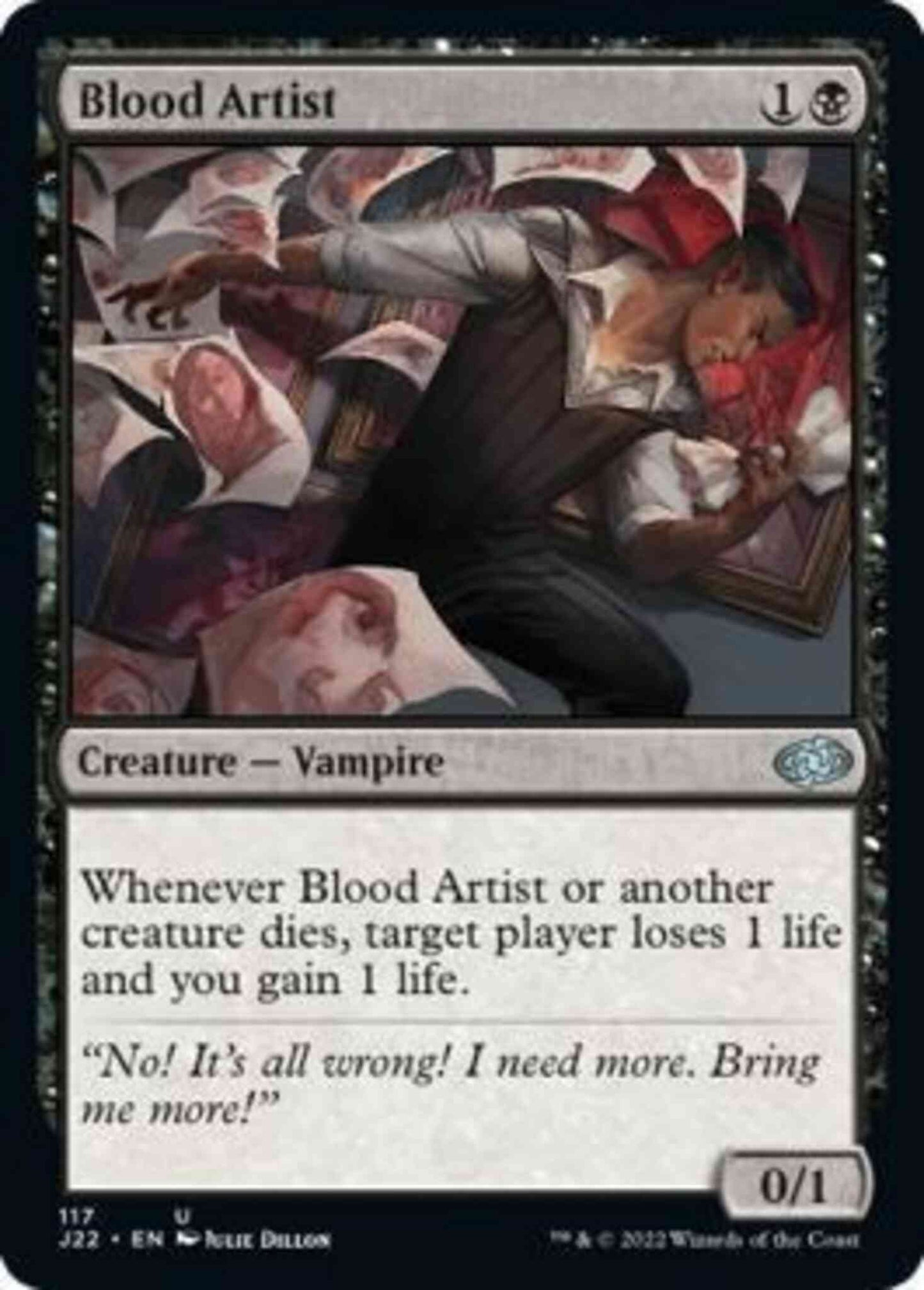 Blood Artist [117] [Jumpstart 2022] [Non-Foil]