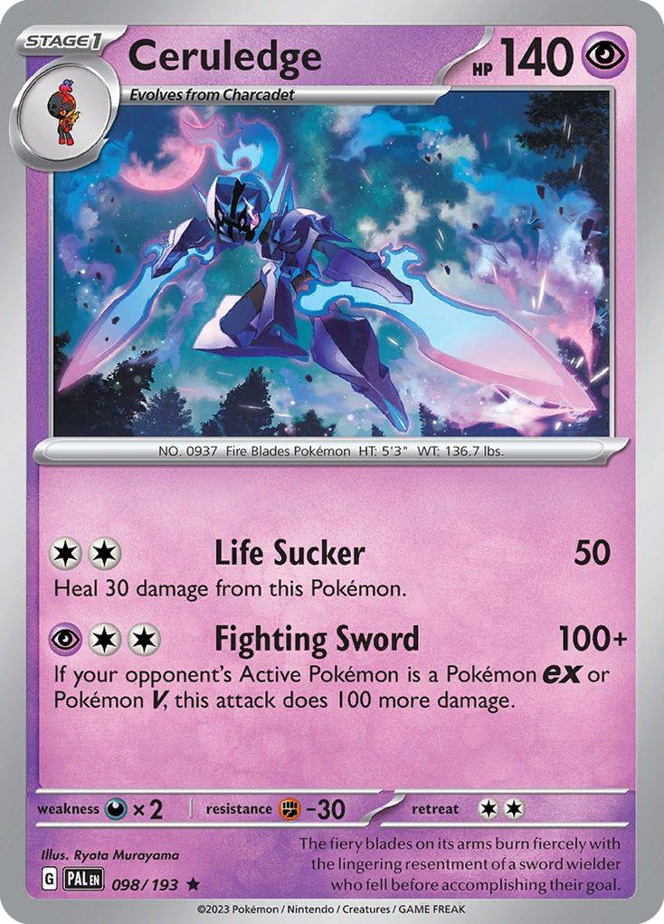 Ceruledge - 098/193 - Rare [sv02-098] [Holo]