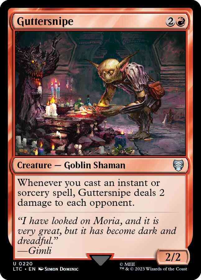 Guttersnipe [220] [The Lord of the Rings: Tales of Middle-earth: Commander] [Non-Foil]