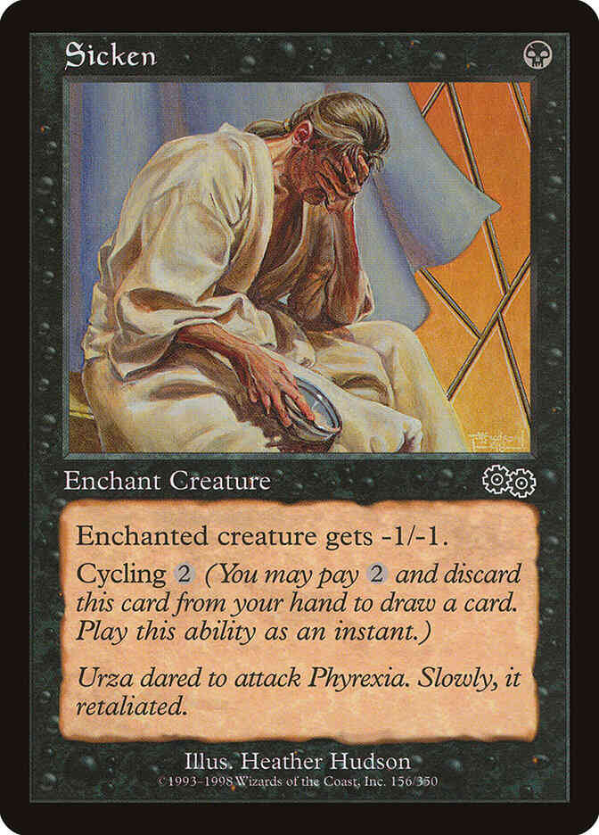 Sicken [156] [Urza's Saga] [Non-Foil]