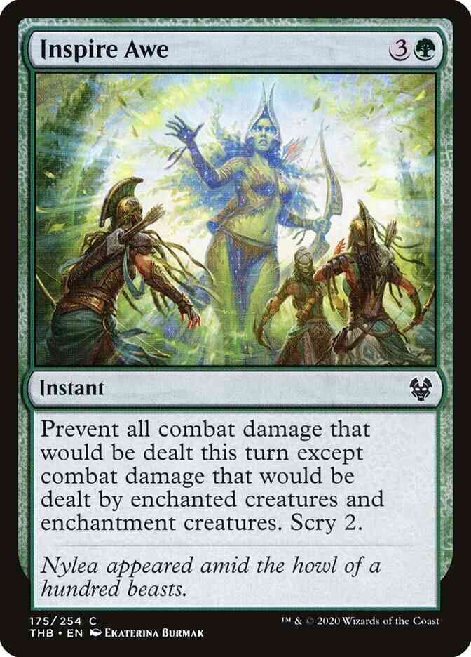Inspire Awe [175] [Theros Beyond Death] [Non-Foil]