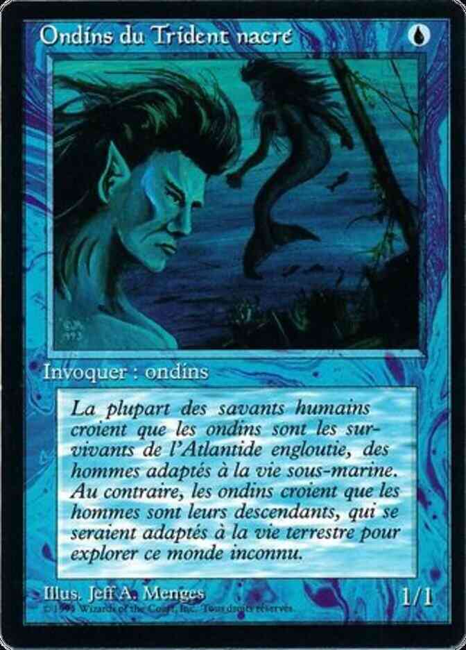 Merfolk of the Pearl Trident - French [68] [Foreign Black Border: French] [Non-Foil]